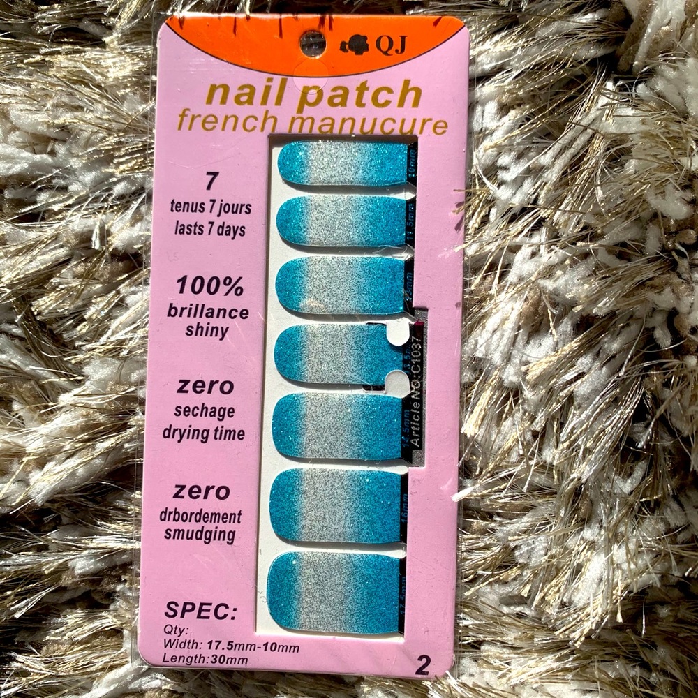 Nail patch manicure